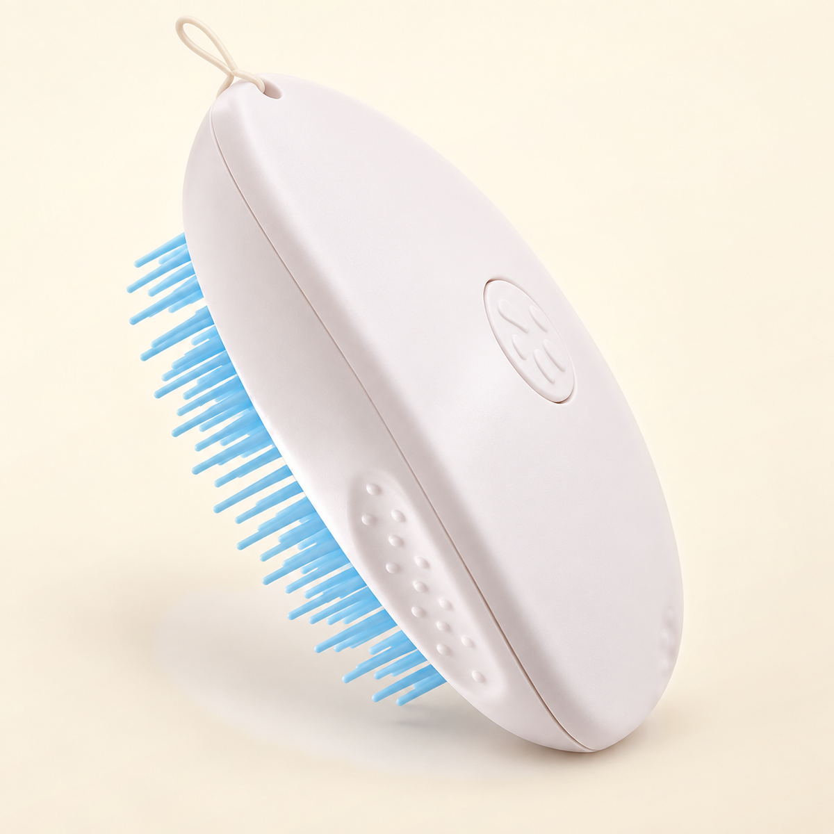 NORVYRA SoftBrush – kattebørste – Hvit / blå