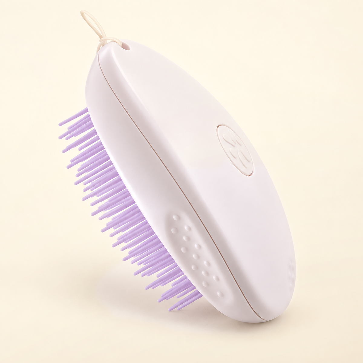 NORVYRA SoftBrush – kattebørste – Hvit / lilla